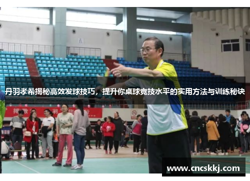 丹羽孝希揭秘高效发球技巧，提升你桌球竞技水平的实用方法与训练秘诀